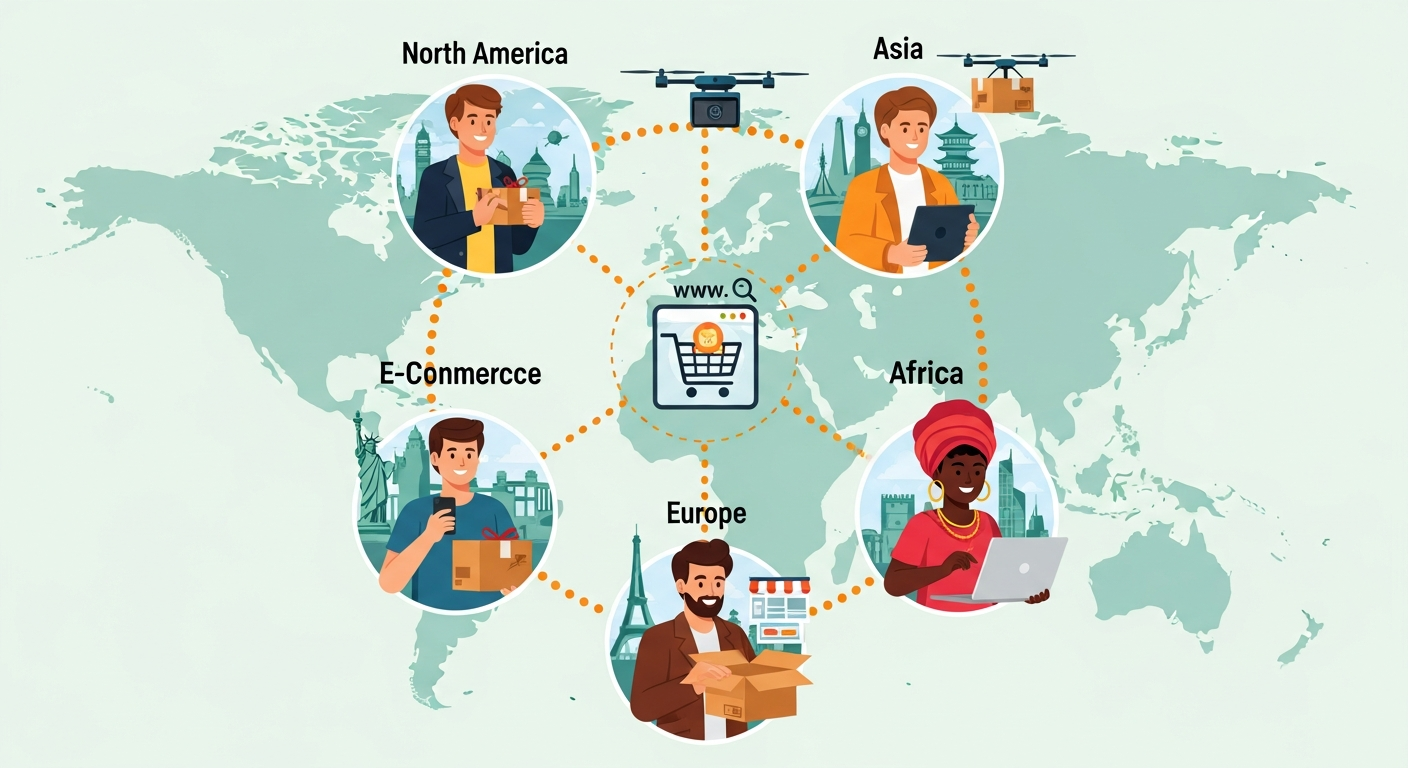 E-commerce Transfrontalier : La Clé de Votre Croissance Future