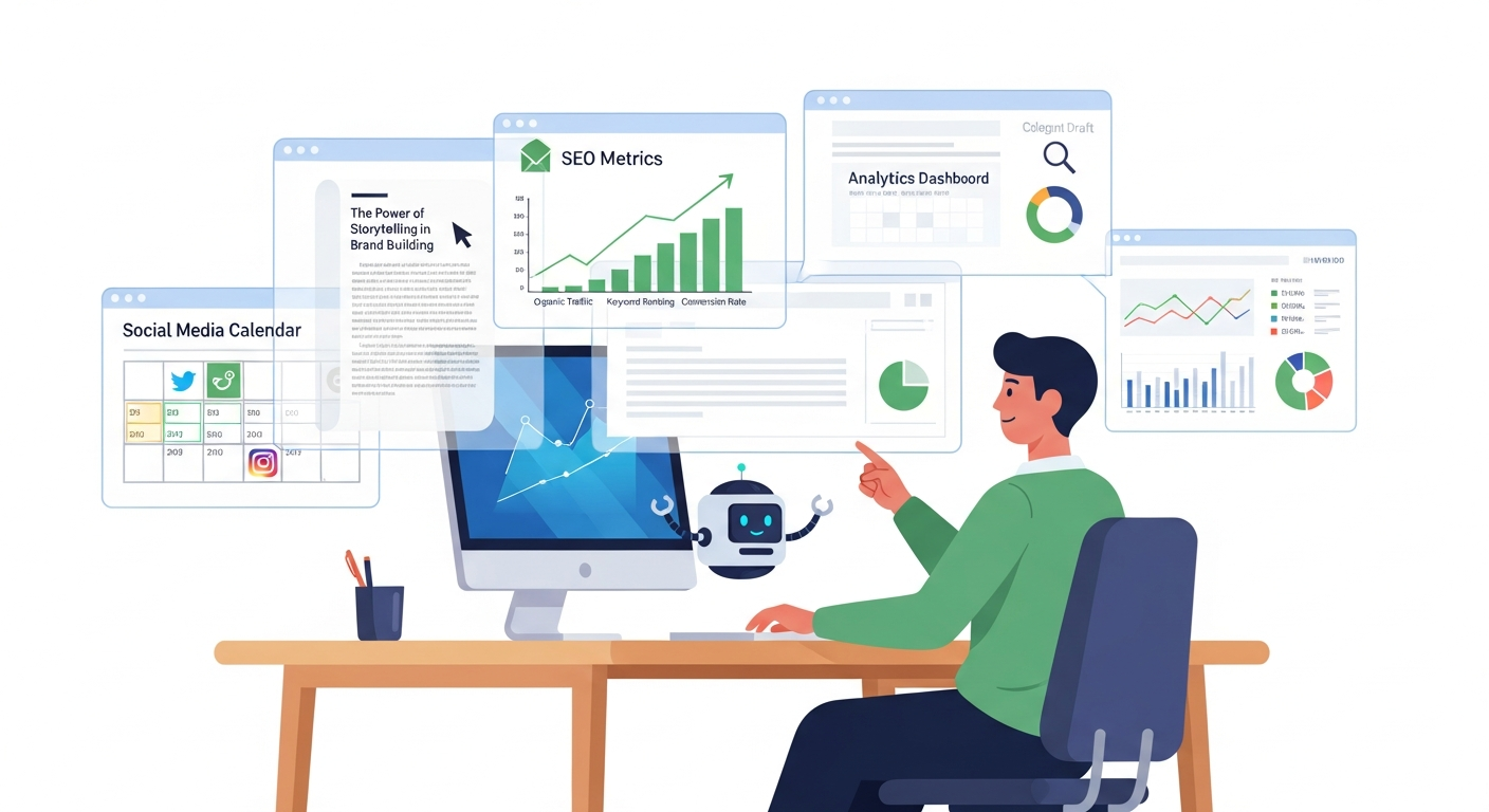 Révolution SEO : L'IA au Cœur de l'Automatisation du Marketing de Contenu
